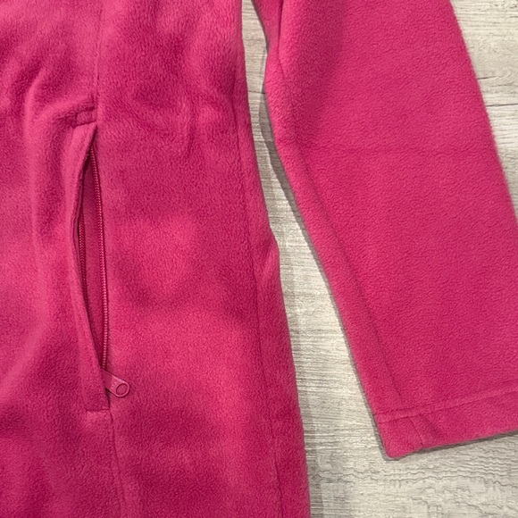 Columbia Fuchsia Hooded Fleece Jacket - Picture 3 of 4